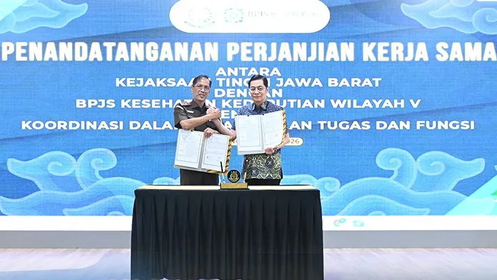 Kejati Jabar dan BPJS Kesehatan Kedeputian Wilayah V Jalin Sinergi Pelaksanaan Tugas dan Fungsi
