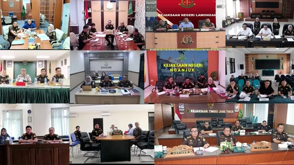 Kajati Jatim Menyetujui Ekspose Mandiri 14 Perkara Pidum Melalui Mekanisme Keadilan Restoratif
