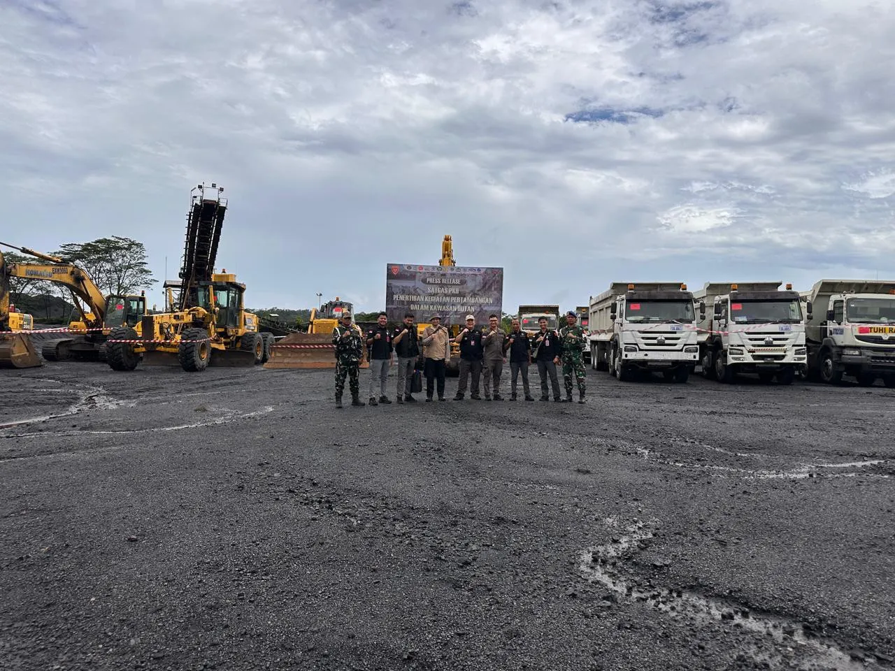 Kejagung Sita Aset Tersangka ST dan Terafiliasi PT MCM dan PT BBP di Kalimantan Selatan  Terkait Perkara Pertambangan Ilegal