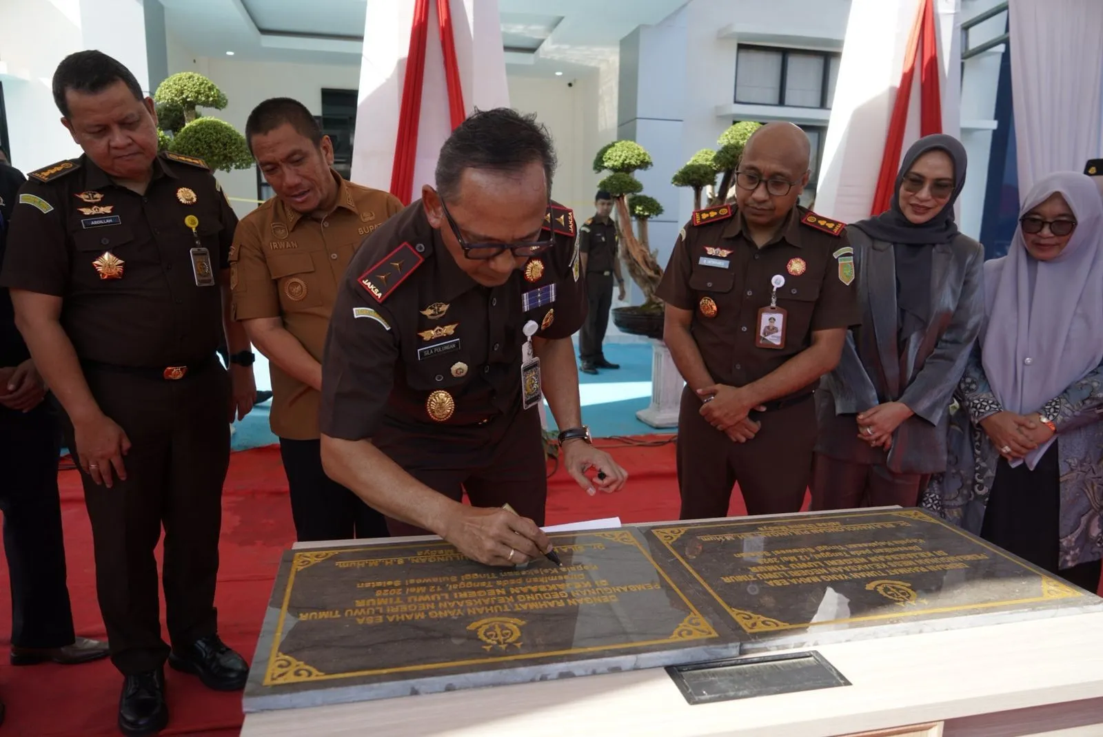 Resmikan Kantor Kejari Luwu Timur, Kajati Sulsel Apresiasi Inovasi Kampung Pangan Adhyaksa