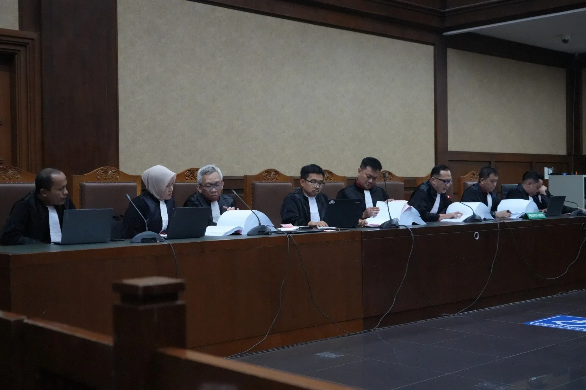 Sidang pembacaan tuntutan perkara korupsi program digitalisasi pendidikan di Kemendikbudristek, Rabu, 13 Mei 2026