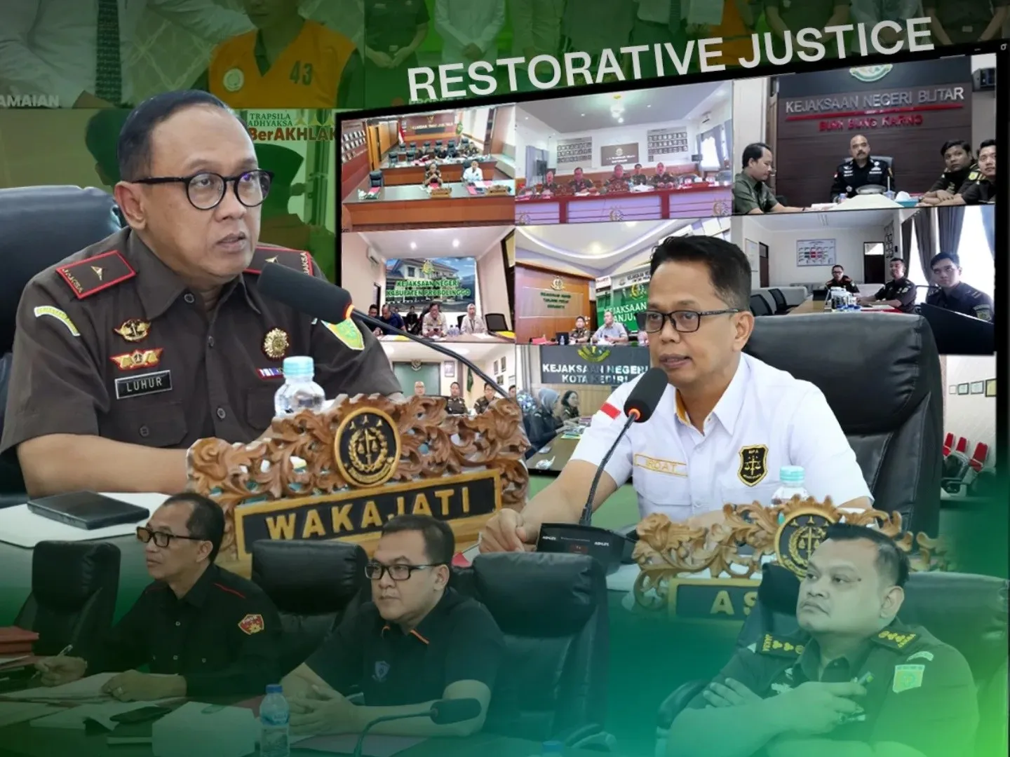 Kejati Jatim Menyetujui Permohonan 9 Perkara Pidum Diselesaikan Melalui Restorative Justice
