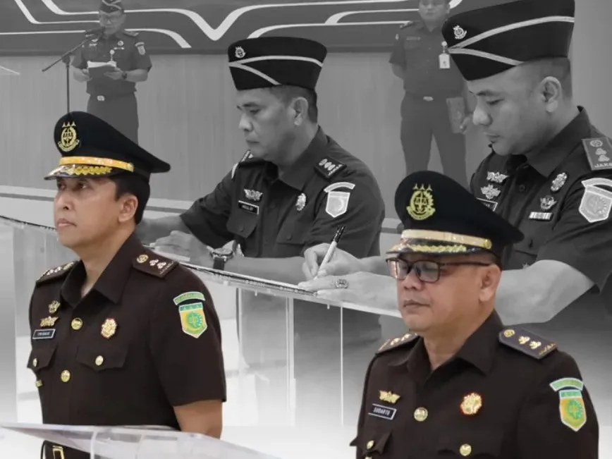 Wakajati Jatim Lantik 2 Pejabat Eselon III