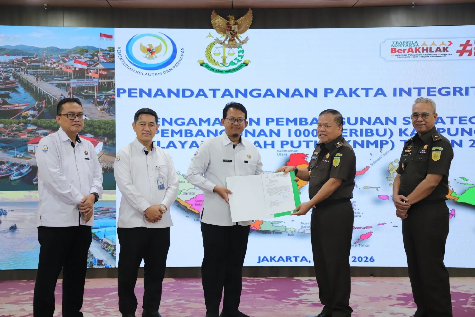 Gelar Entry Meeting, JAM INTEL Siap Kawal Proyek Pembangunan 1000 Kampung Nelayan Merah Putih Senilai Rp5,17 Triliun