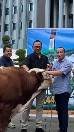 Serahkan Kurban 11 Ekor Sapi, Kejati Sulsel Berharap Silaturahmi dengan Masyarakat Makin Erat