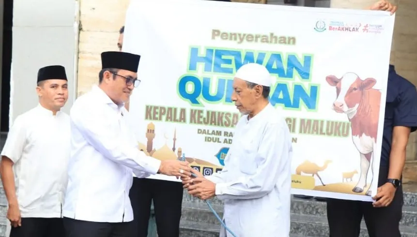 Perayaan Hari Qurban di Kejati Maluku