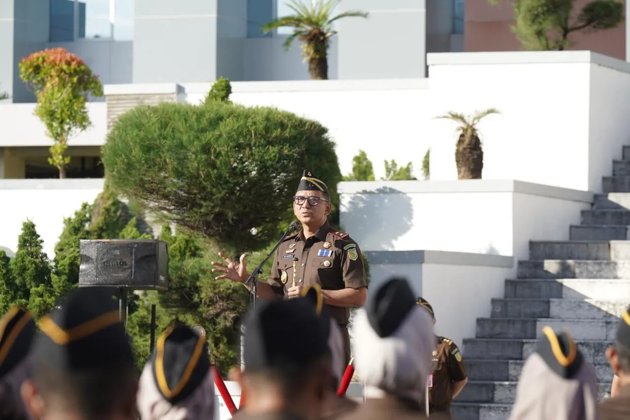 Pimpin Apel Perdana, Kajati Sulsel Dr Sila Pulungan Perkenalkan Filosofi Akuarium