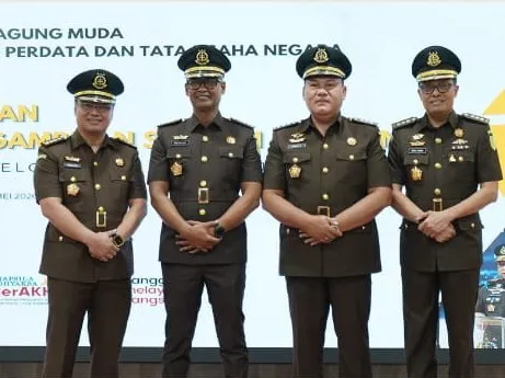 Jamdatun Lantik Pejabat Eselon II dan III Bidang Datun Kejaksaan Agung