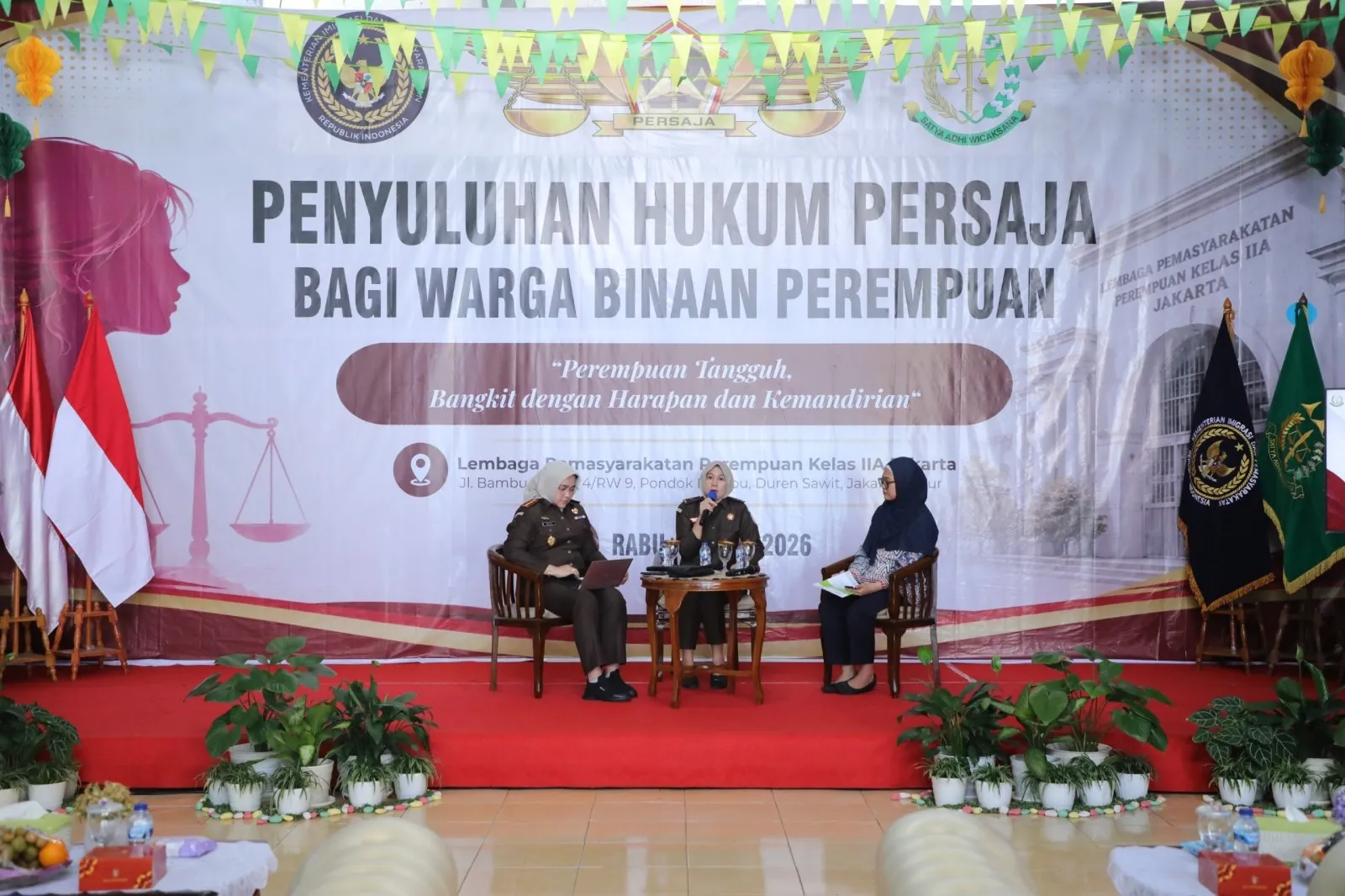 Gelar Penyuluhan Hukum di Lapas Perempuan Jakarta, PERSAJA Ajak Warga Binaan Bangkit Menatap Masa Depan dengan Kemandirian
