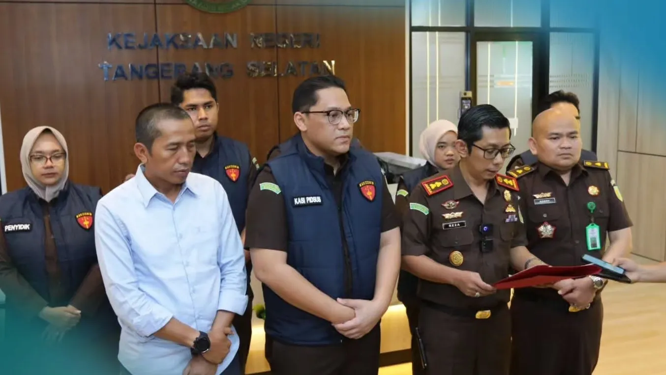 Kejari Tangerang Selatan tetapkan dua tersangka dugaan korupsi di Pegadaian Syariah