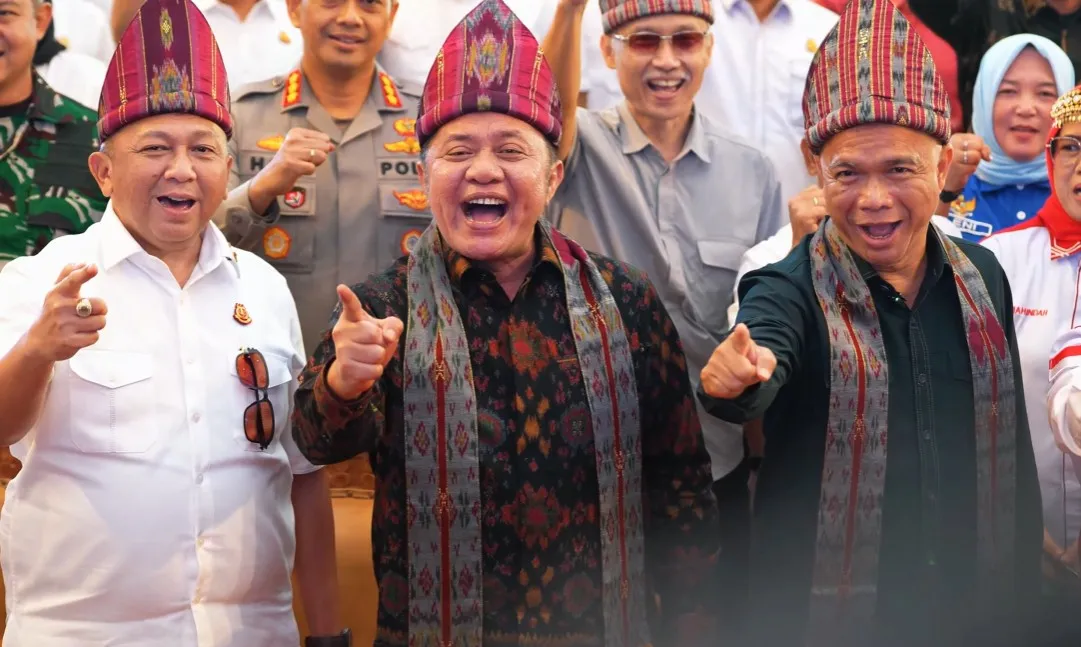 Dampingi Jamintel, Kajati Sumsel Hadiri Optimalisasi Program Jaksa Garda Desa dan Pengukuhan DPC APBEDNAS