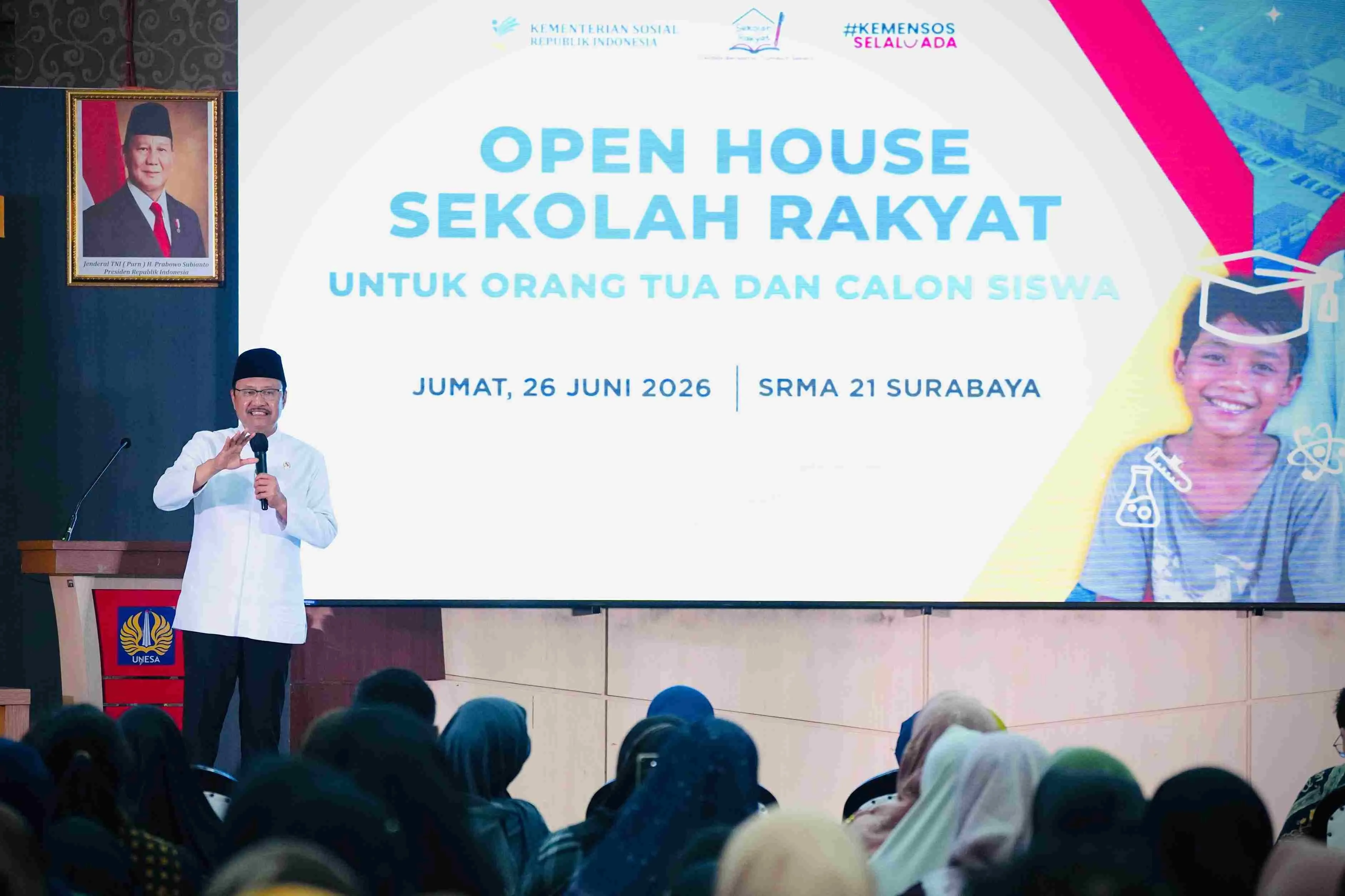 Open House Sekolah Rakyat Surabaya