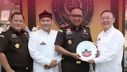 Sambut Audiensi Yayasan Haji Muhammad Cheng Hoo Indonesia, Kejati Jatim Apresiasi Sinergi untuk Kemaslahatan Umat