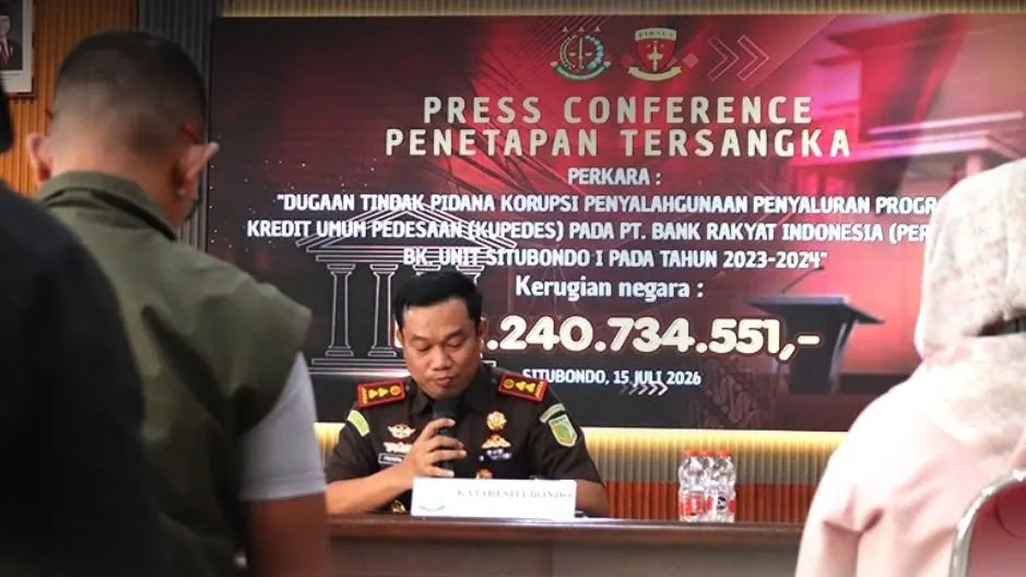 Kejari Situbondo Tetapkan 3 Tersangka Perkara Korupsi Penyalahgunaan Kupedes, Negara Dirugikan Rp1, 24 Miliar