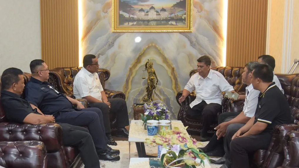 Kajati Aceh Menerima Kunjungan NPCI Aceh