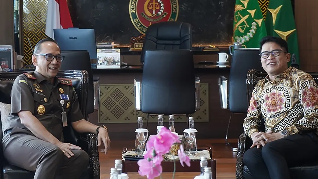 Kajati Sulsel menerima kunjungan kerja Direksi PT Pertamina (Persero)