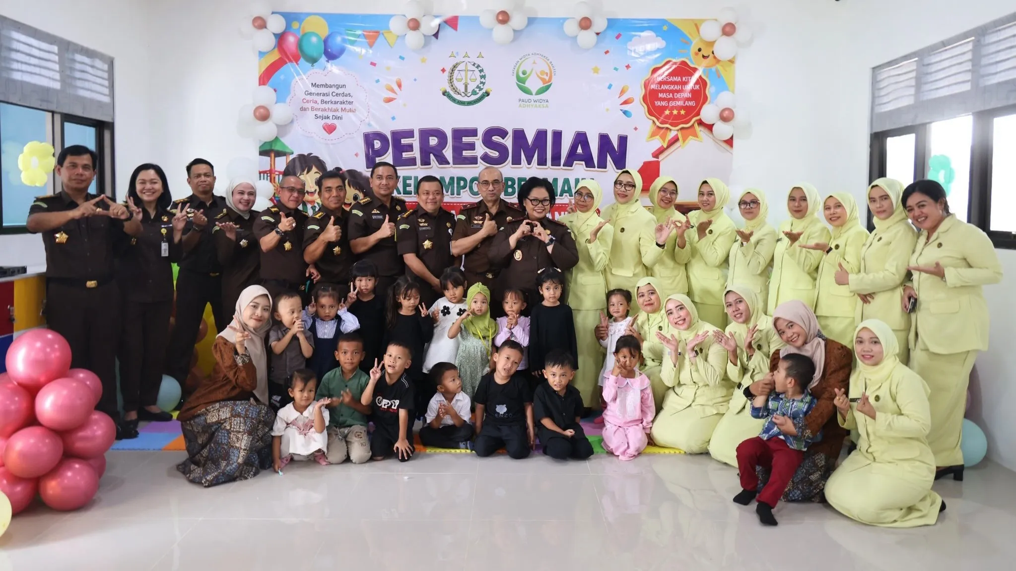 Kajati Banten Resmikan PAUD Widya Adhyaksa