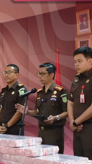 Kejari Tangsel Setorkan Uang Rampasan Negara Rp14,2 Miliar dari Perkara Pinjol