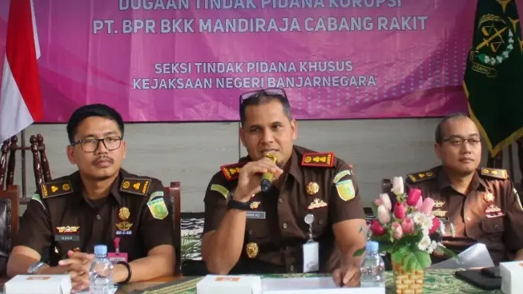 Kejari Banjarnegara Tetapkan 1 Orang Tersangka Dugaan Korupsi di BPR dengan Kerugian Negara Rp6,8 Miliar