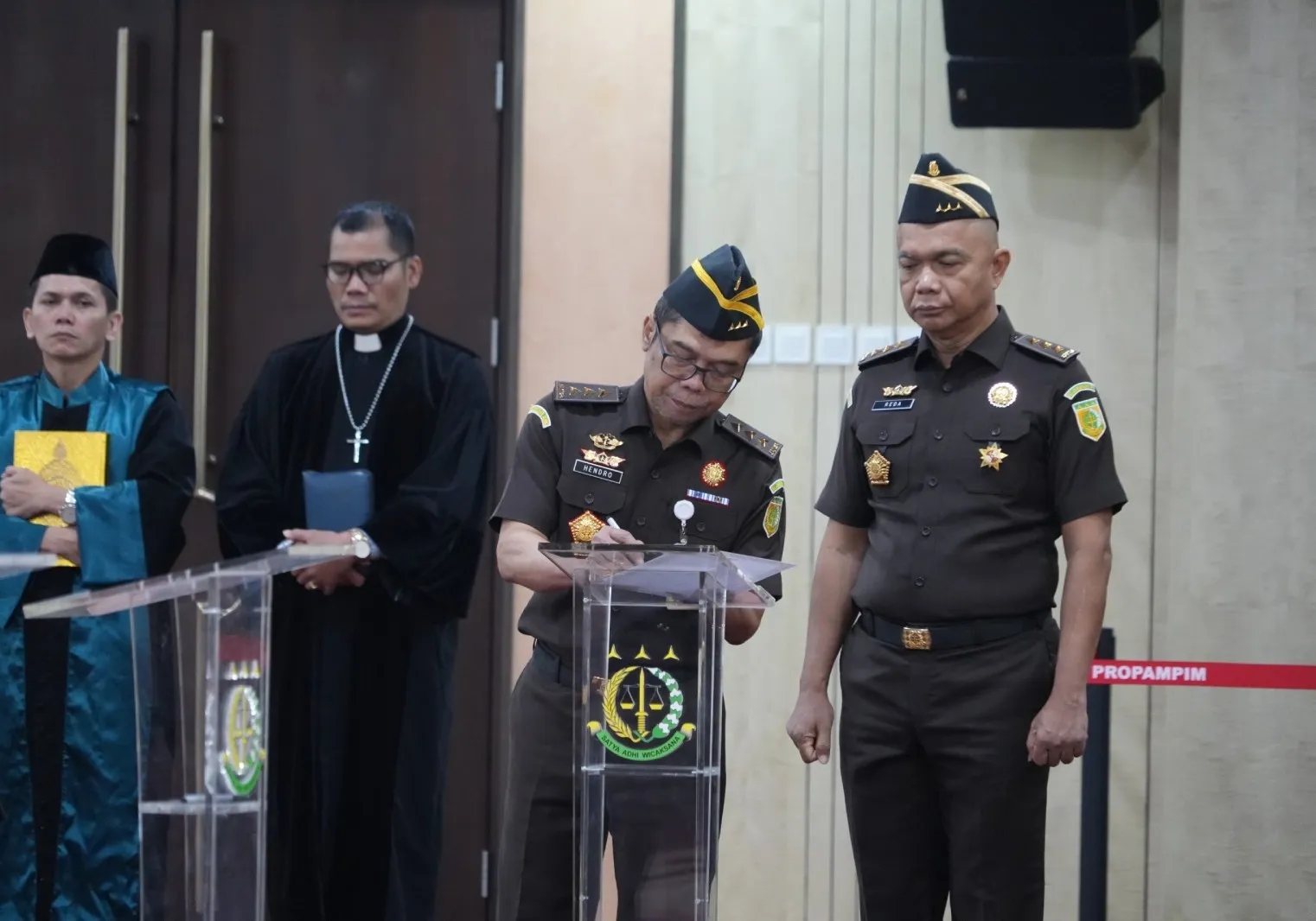 Lantik Pejabat Utama Kejagung, Jaksa Agung Ingatkan Jaga Soliditas dan Perkuat Marwah Institusi