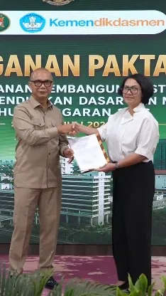 JAM INTEl dan Kementerian Diskdasmen Tandatangani Pakta Integritas Pengamanan Program Strategis Bernilai Rp181 Triliun