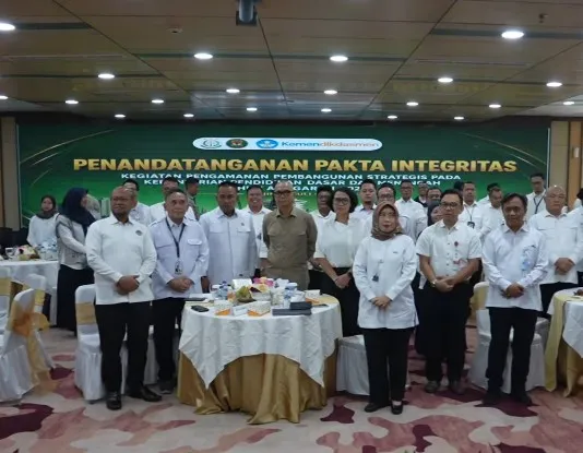 JAM INTEl dan Kementerian Diskdasmen Tandatangani Pakta Integritas Pengamanan Program Strategis Bernilai Rp181 Triliun