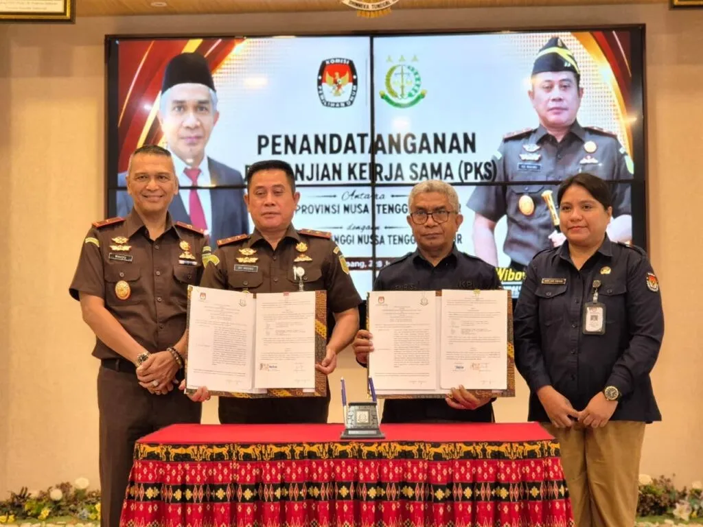 Kejati NTT dan KPU Provinsi Jalin Kerja Sama untuk Perkuat Penyelenggaraan Pemilu Berintegritas