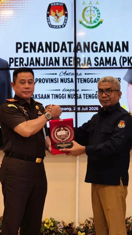 Kejati NTT dan KPU Provinsi Jalin Kerja Sama untuk Perkuat Penyelenggaraan Pemilu Berintegritas
