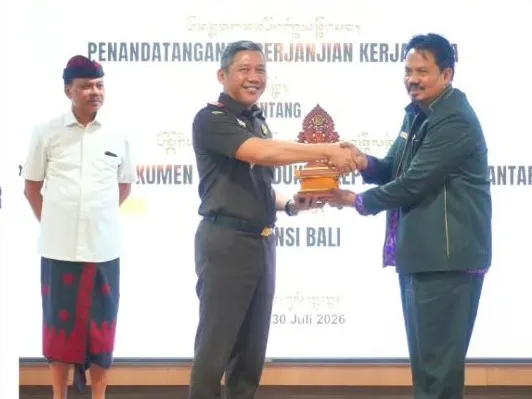 Kejati Bali Resmikan Kerja Sama Pemberian Dokumen Kependudukan Anak Terlantar