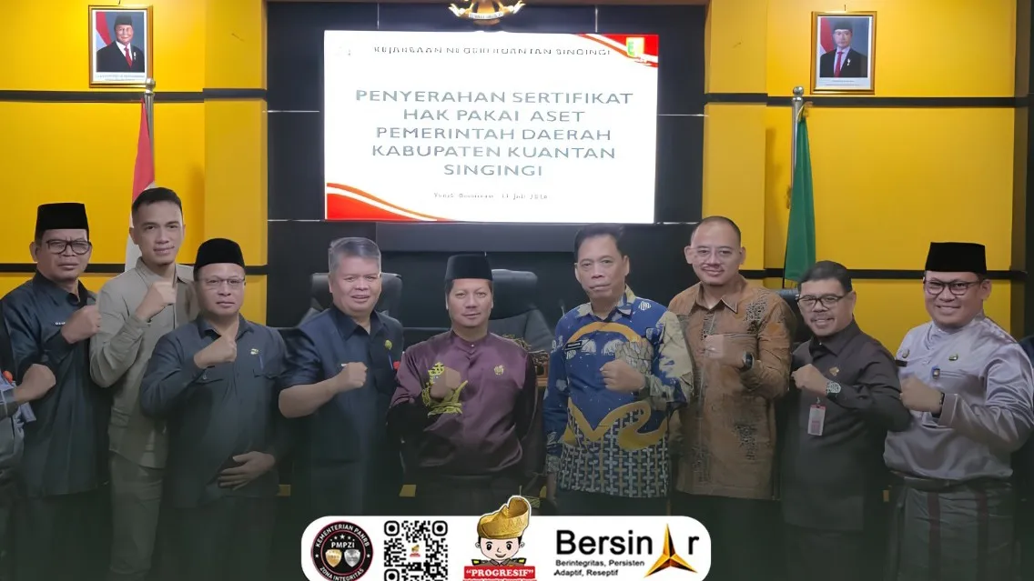 Bantuan Hukum Non Litigasi Kejari Kuansing Selamatkan Aset Pemkab Senilai Rp52,87 Miliar