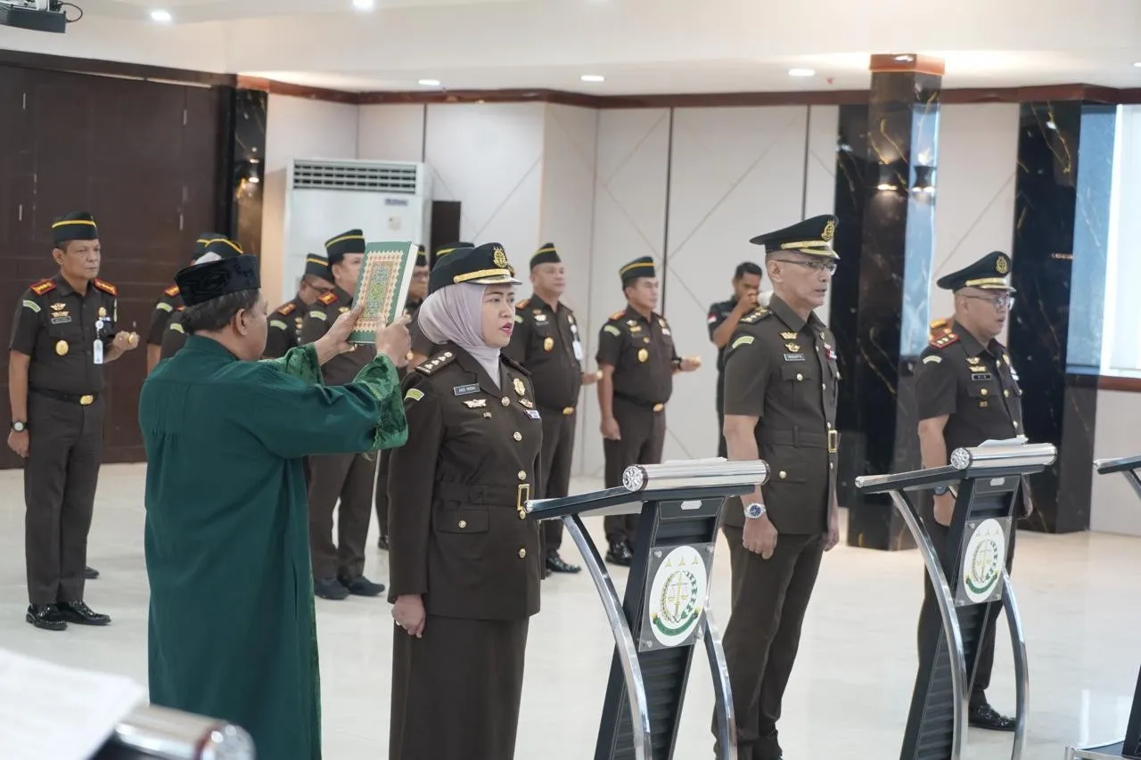Pelantikan pejabat baru di Kejati Sulsel