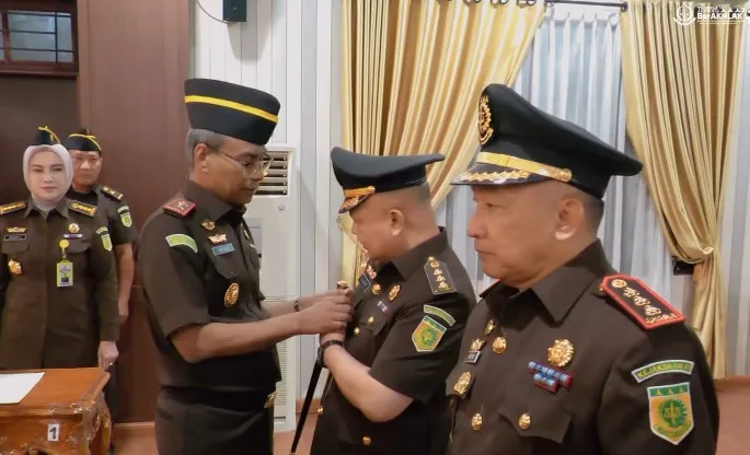 Kajati Sumut dan Kaltim Lantik Para Asisten dan Kajari Baru