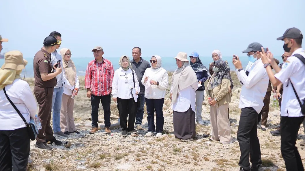 Kejari Lamongan Sita Lahan 2.512 Meter Persegi Terkata Perkara Dugaan Korupsi Pengalihfungsian Tanah Begara di Dusun Klayar