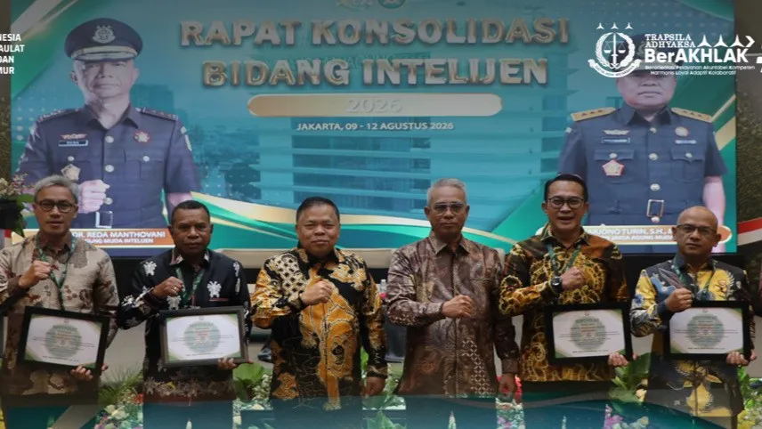 Kejati Jabar dan Kejati Papua Raih Raih Penghargaan Terbaik I Pembuatan Produk Intelijen