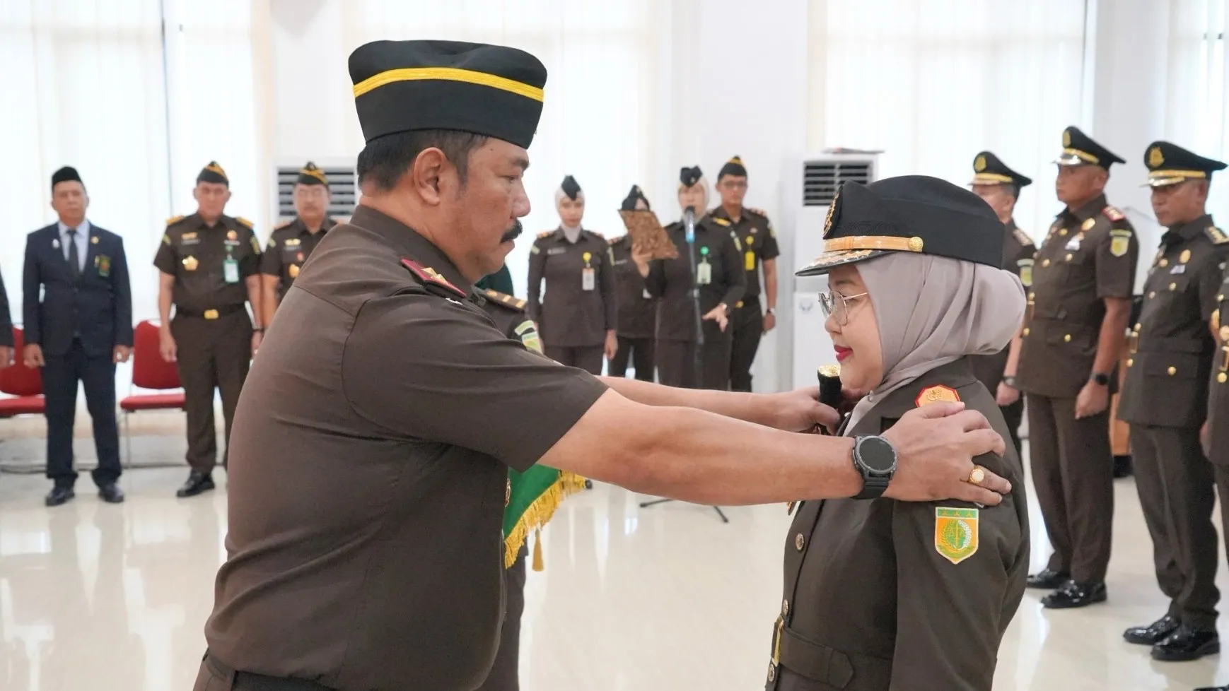 Kajati Jambi, Bengkulu, dan Banten Resmi Melantik Pejabat Eselon II dan III Baru
