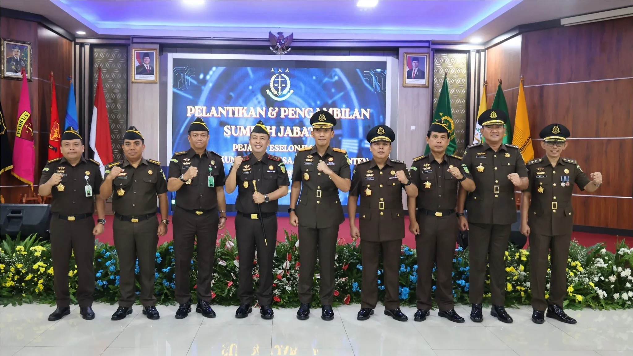 Kajati Jambi, Bengkulu, dan Banten Resmi Melantik Pejabat Eselon II dan III Baru