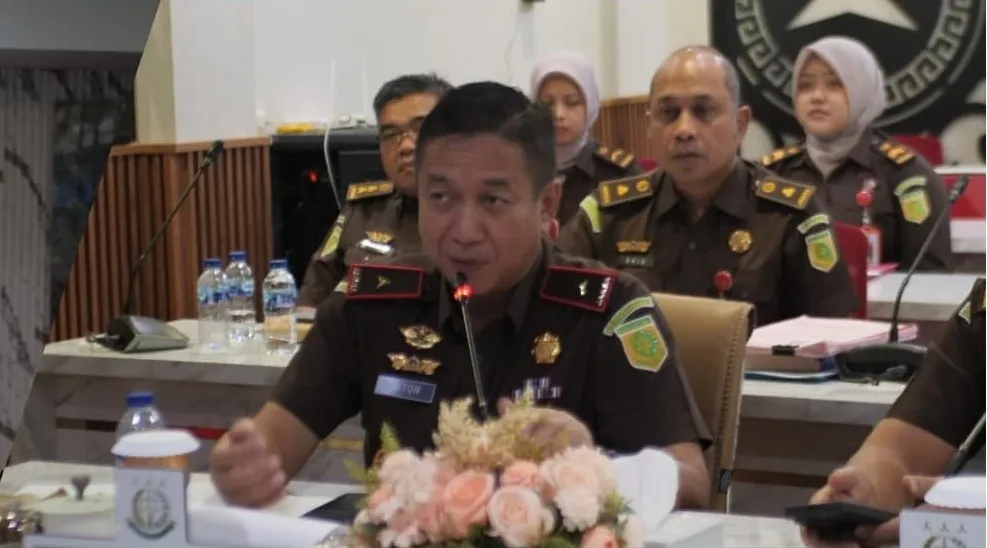Kajati Bengkulu, Anton Delianto, S.H., M.H mengikuti ekspose permohonan pidana pengawasan
