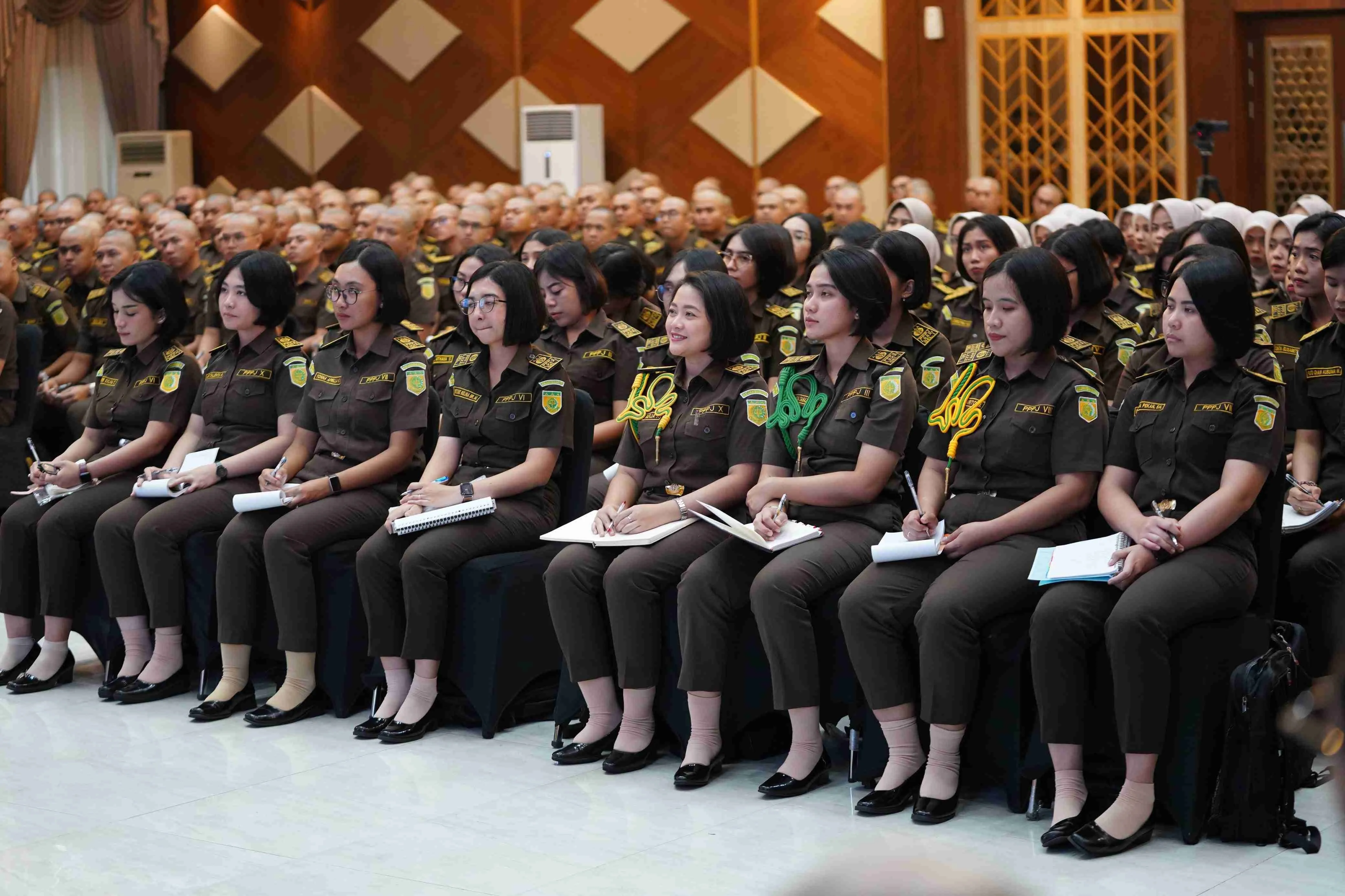 Peserta PPPJ saat mendapat pembekalan