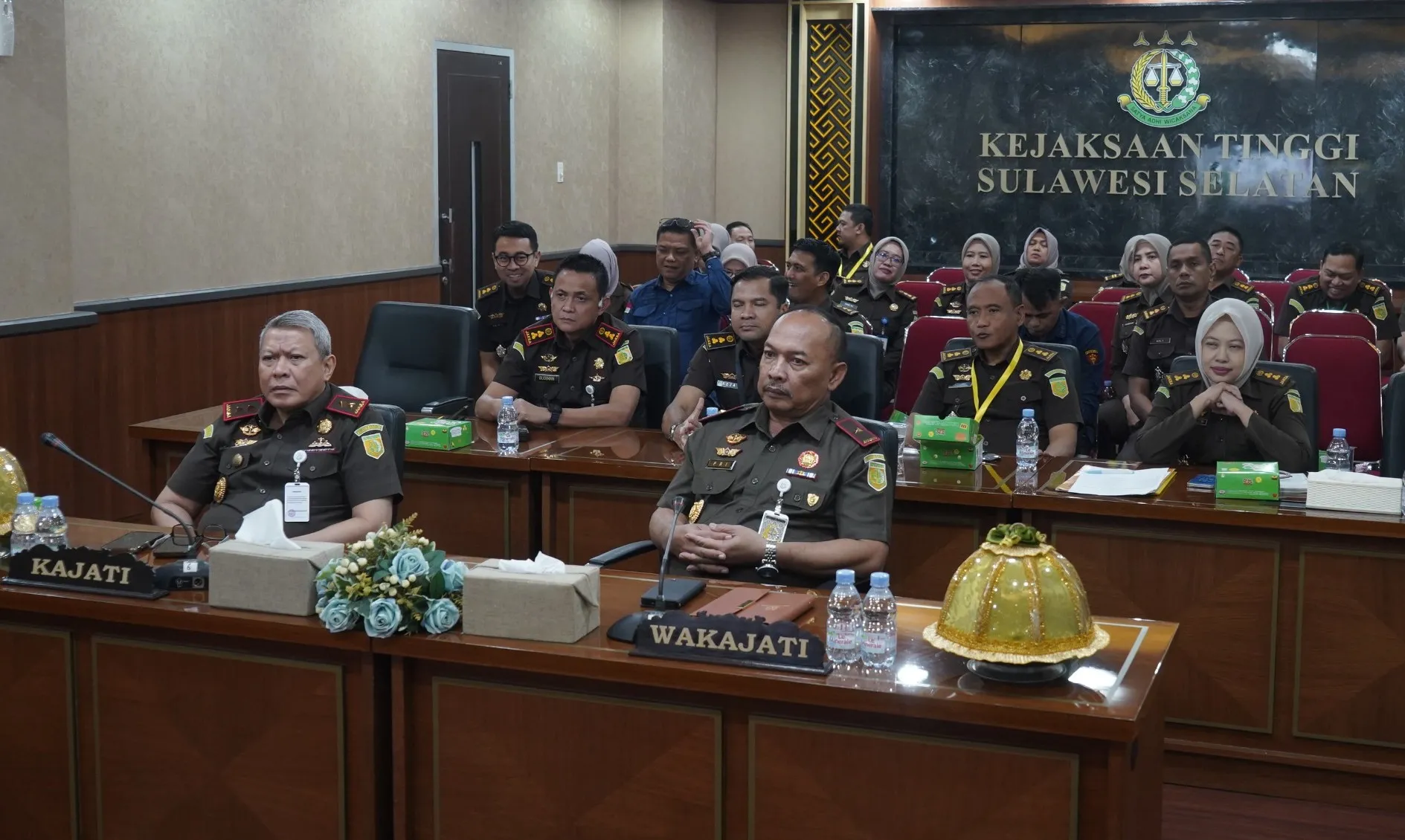 Selalu Peringkat Teratas Sejak Awal Tahun, Bidang Intelijen Kejati Satker Raih Penghargaan Terbaik I Selama Semester I-2026