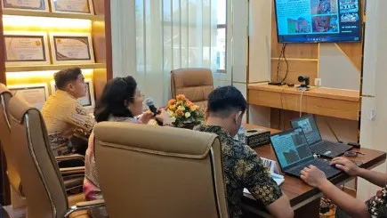 Kejari Tana Toraja saat mengajukan permohonan restorative justice