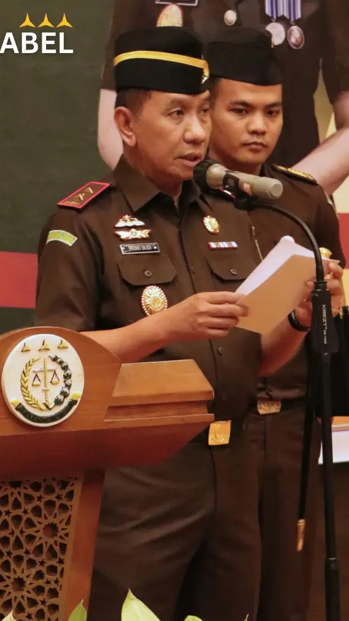 Lantik Asbin, Aspidsus, dan Koordinator, Kajati Babel: 