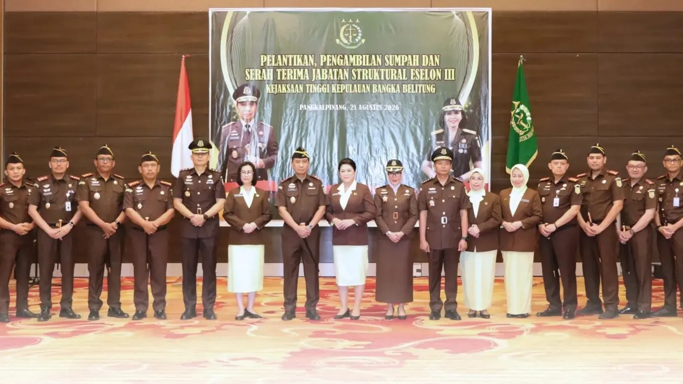 Kajati Babel lantik pejabat baru