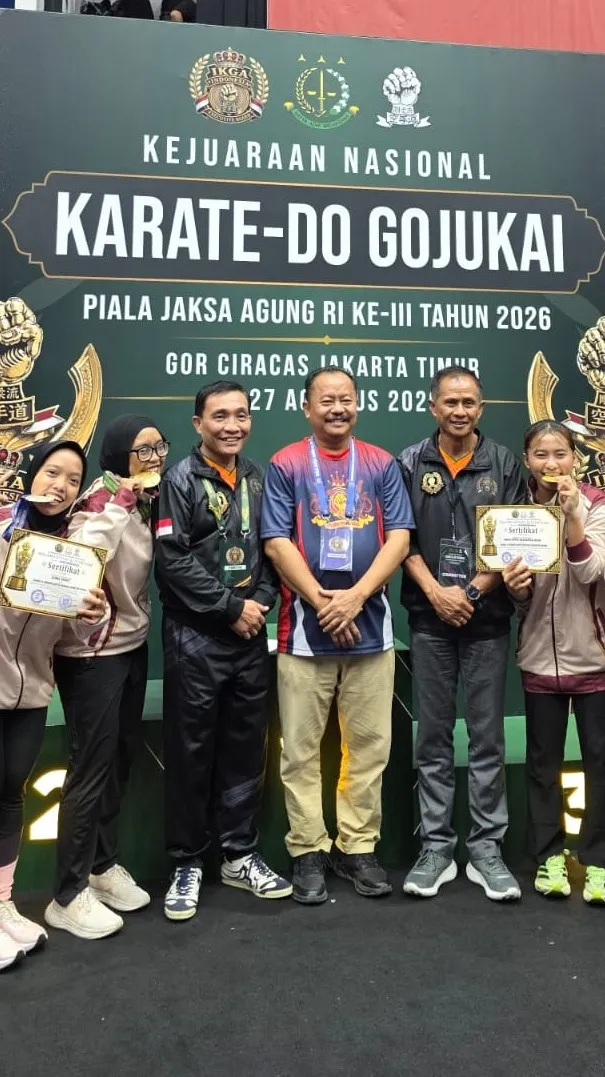 Kontingen Pengda Sulsel Sabet Gelar Juara Umum Kejurnas Karate-Do Gojukai Piala Jaksa Agung RI ke-III Tahun 2026