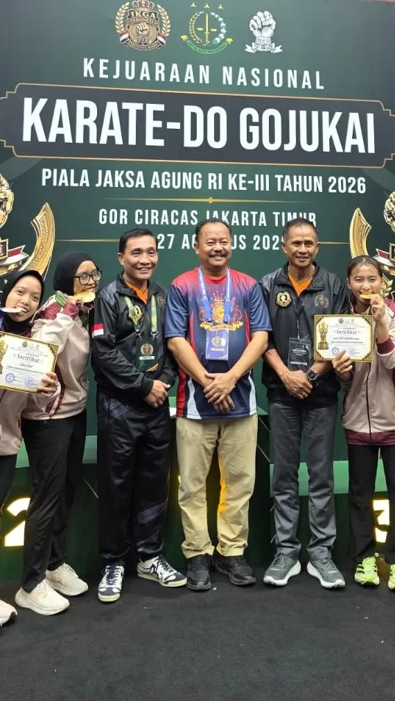 Kontingen Pengda Sulsel Sabet Gelar Juara Umum Kejurnas Karate-Do Gojukai Piala Jaksa Agung RI ke-III Tahun 2026