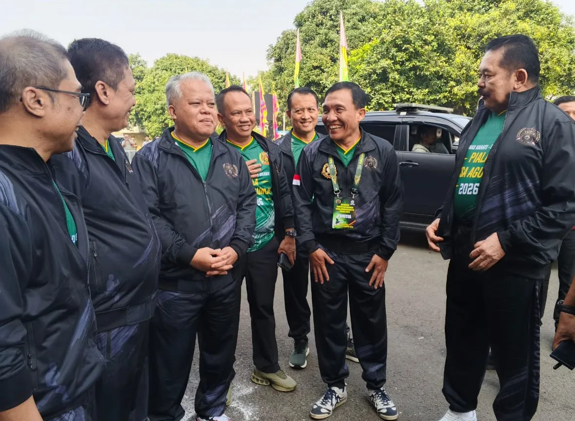 Jaksa Agung ST Burhanuddin saat membuka Kejurnas Gojukai Piala Jaksa Agung ke-3 Tahun 2026
