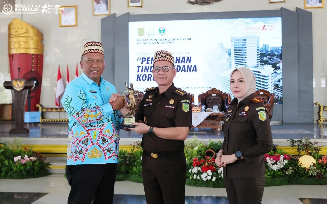 Cegah Korupsi Melalui Edukasi dan Penguatan Pemahaman Hukum, Puspenkum Kejagung RI Gelar Penyuluhan di Lampung Tengah