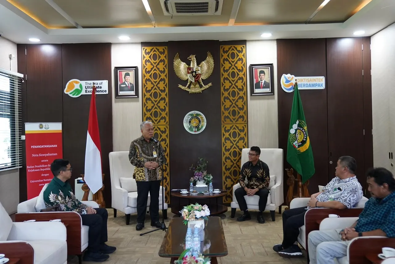 Kabadiklat Kejaksaan RI bersama perwakilan USU