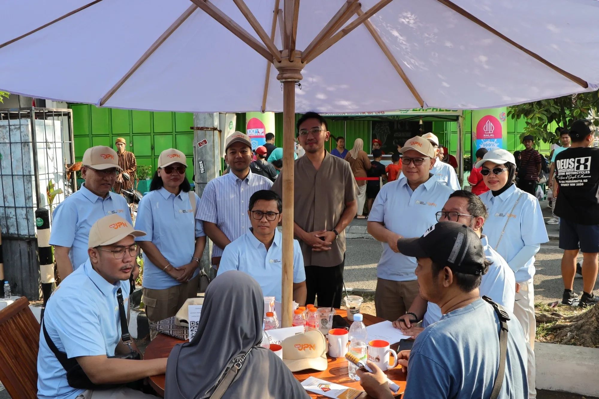 Gelar HaloJPN Ing Kutha Sala, JAM DATUN Fasilitasi Warga Solo Konsultasikan Persoalan Hukum di CFD Surakarta