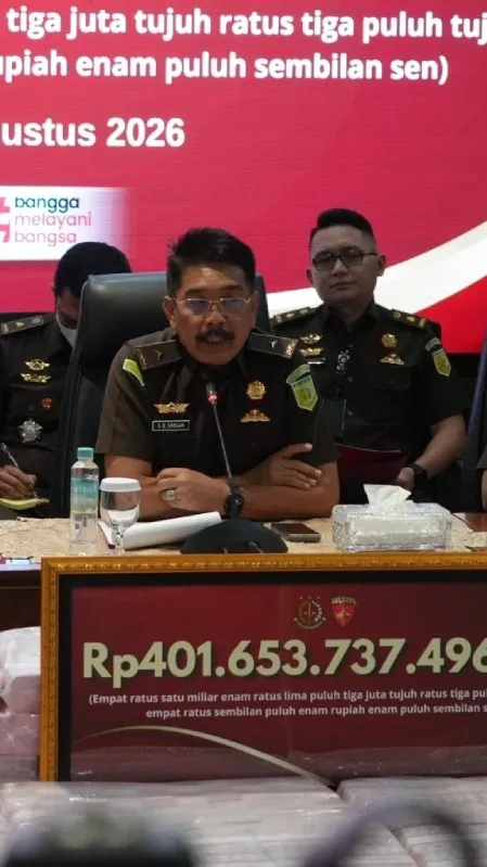 Penyidik JAM PIDSUS Terima Penyerahan Kerugian Keuangan Negara PT CNI Senilai Rp401 Miliar Perkara Tata Kelola Nikel