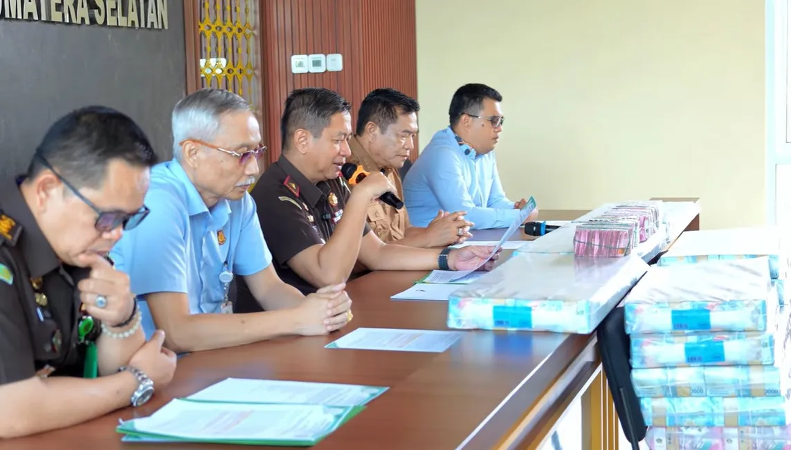 Kejati Sumsel Pulihkan Kerugian Keuangan Negara Rp127,27 Miliar dari Perkara Korupsi PT SMB